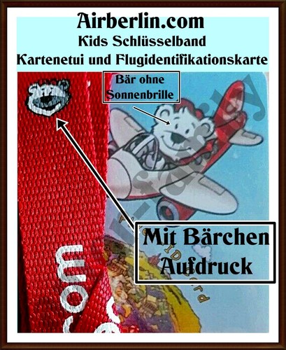 Air berlin lanyard teilig - 3,