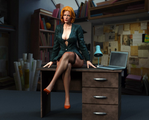 Dana scully akte x - dana, akte-x,