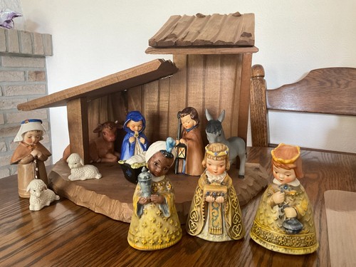 Goebel hummel krippe figuren - /,