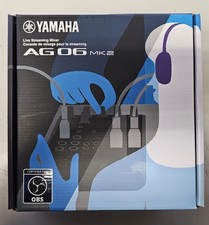 Yamaha AG06 MK2 BK USB Audio