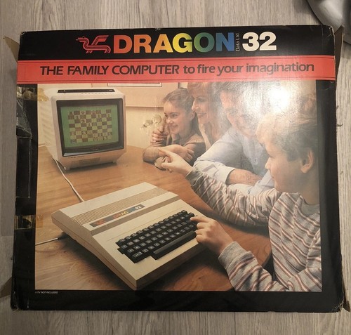 Dragon 32 vintage computer - dragon,