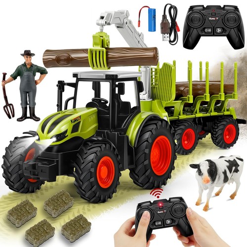 Ferngesteuerter traktor mit - ferngesteuerter,