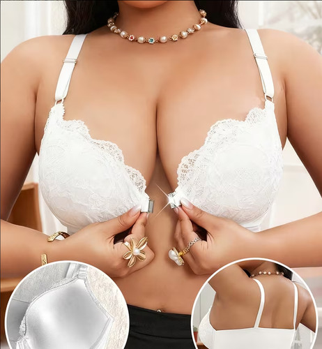 Plus size bestickter - plus, mit