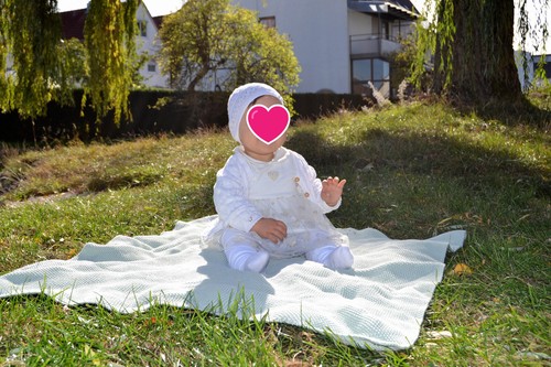 Taufkleid langärmlig von - , gymp
