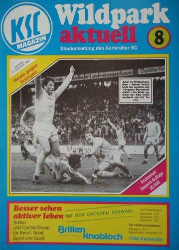 Programm bundesliga 1986 87 - 2., 1986/87
