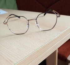 Brillengestell schwarz- rosegold ohne Gläser- NEUWERTIG!