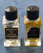 Chanel Miniatur Flakon Set – EGOÏSTE & COCO Eau de Toilette EdT 5ml 80er 90er