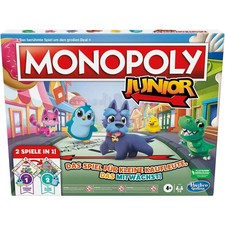 Hasbro Monopoly Junior 2 Games