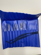 Vallorbe Präzisions-Riffelfeilen SH2 mittel 9 Stk Juwelier Uhrmacher Modellbau