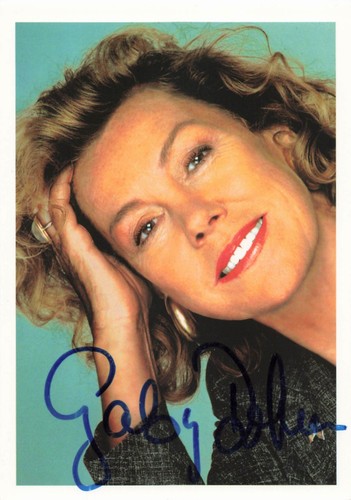 Gaby dohm originalautogramm - gaby,