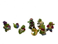 Verschiedene Sammel Figuren Ü-EI Krokodil. Zustand  siehe Fotos 