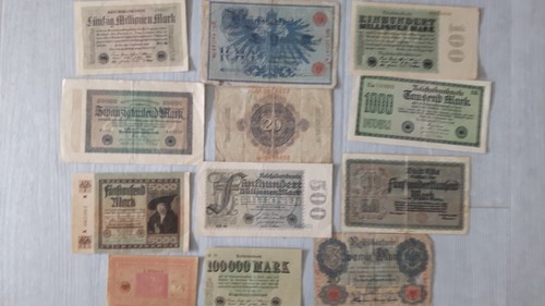 Notgeld und deutsche - notgeld,