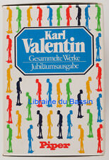 Gesammelte Werke Jubiläumsausgabe in vier Bänden Karl Valentin 1983
