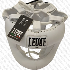 Leone 1947 The Greatest Helm weiß - S-M 55-58 cm Kopfschutz Kampfsport
