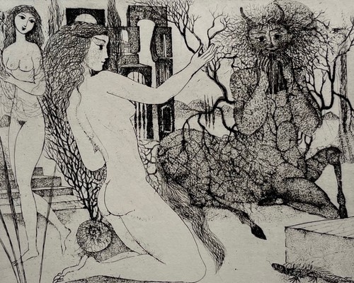 Elfriede weidenhaus signierte - elfriede,