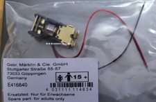 **Märklin E416840 Ersatz-Motor für die Schiebebühne Märklin 7294, Neu OVP**