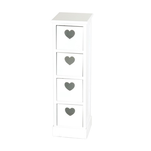 Schränkchen heart holz - "heart", |