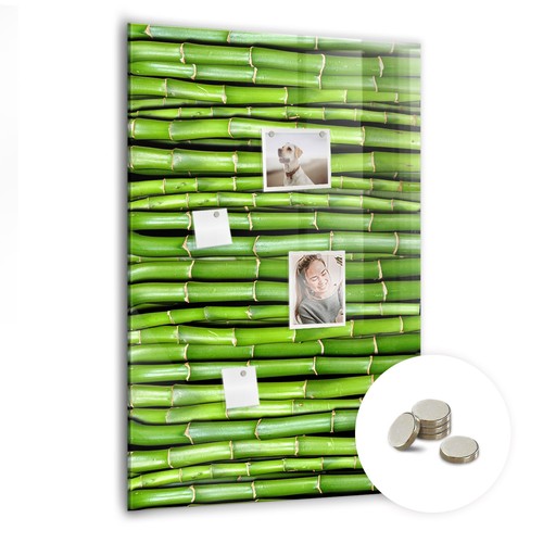 Magnettafel glas inkl magnet - glas,