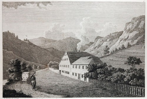 Original kupferstich 1810 - um,