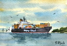 ORIGINAL AQUARELL -