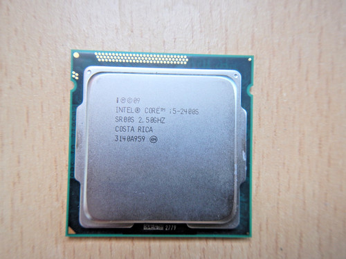 Intel core 2400s - i5-2400s, 2,5