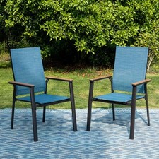 2er set gartenstuhl - set, hochlehner
