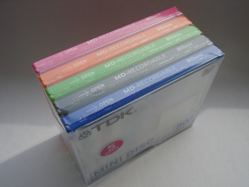 Tdk minidisc minuten - tdk,