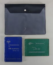 Bordmappe + Betriebsanleitung MZ BK 350 mit 2 Takt -Boxermotor Stand 01/1953