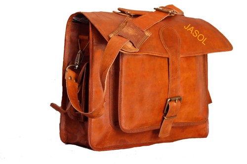Leder messenger bag herren - bag,