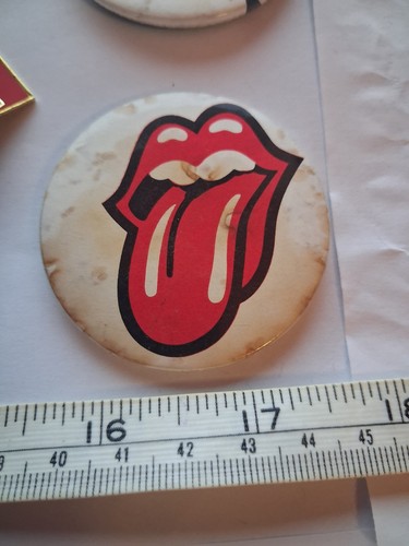 Vintage rolling stones - rolling, zunge