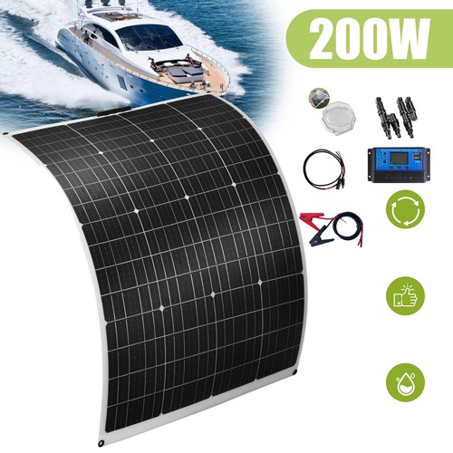 200w 12v flexibel - 12v, solarpanel