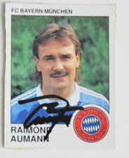 Panini, Raimond Aumann, Bayern München, signiert