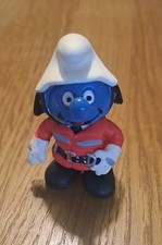 Schleich Figur Schlumpf Feuerwehr 1999 Peyo 