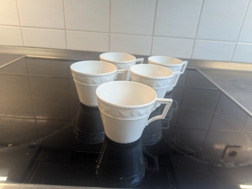 Kpm kurland weiß kaffeetasse - kpm,