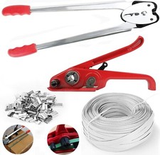 Manuelles Umreifungs Kit 2500N Spannspanner Umreifungsset ＆ Verpackungsband