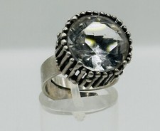 Ring Silber Vintage Modernist