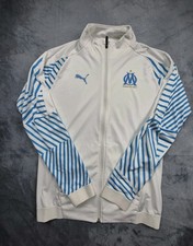 Marseille Puma Vintage Jacke Trackjacket 90s Y2K Retro | M | weiß