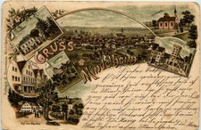 Gruss aus Mindelheim - Litho
