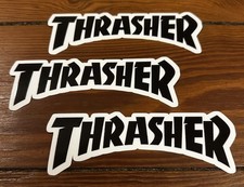 3x THRASHER Sticker Aufkleber