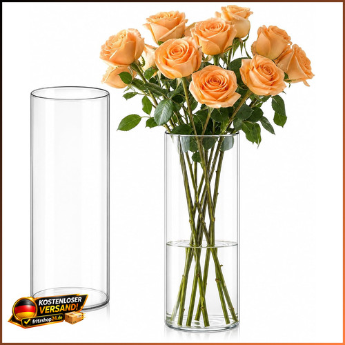 Blumenvase acryl bruchsicher - acryl,