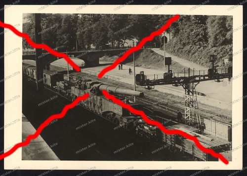 Foto-Beute-Eisenbahngeschütz-