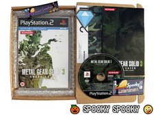 Metal Gear Solid 3 Snake Eater PS2 - UK PAL sehr guter Zustand CIB mit Reg & Natural Disc