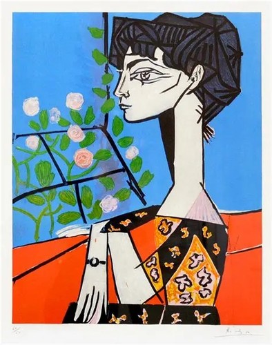 Abstrakt picasso frau - abstrakt,