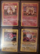 Pokemon Karten Voltobal, Lektrobal, Fukano, Arkani 1999