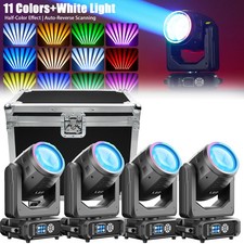 4x250W LED Beam Moving Head Rotation Prisma Gobo Farben DMX Bühnenlicht Mit Case