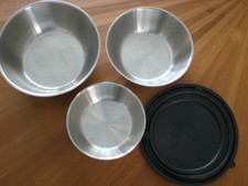 3 AMC - Schüsseln Edelstahl