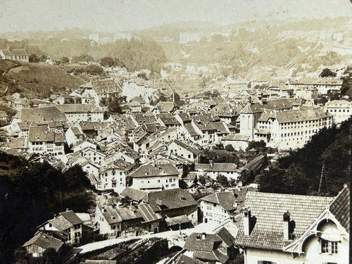 Schweiz fribourg panorama - schweiz,
