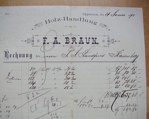 Oppenau 1890 braun - oppenau, f.a.