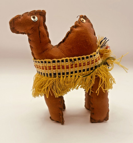 Vintage leder kamel dromedar - vintage, leder-kamel