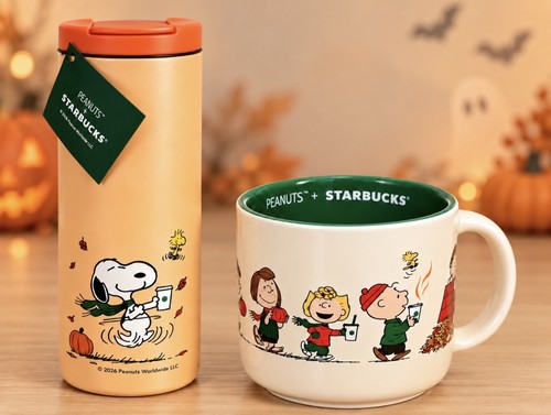 Starbucks peanuts snoopy - starbucks,